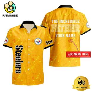 NFL Pittsburgh Steelers The Increadible Father Hawaiian Shirt