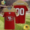 NFL San Francisco 49ers New Logo 2025 Custom Football Jersey