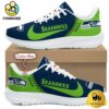 NFL Seattle Seahawks Custom Name Mesh Running Shoes