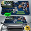 NFL Seattle Seahawks Mascot Breaks Through The Line Custom Auto Sun Shade