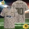 NFL Seattle Seahawks Military Appreciation Day Custom Football Jersey