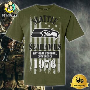 NFL Seattle Seahawks The Green Military T Shirt
