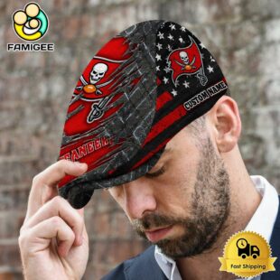NFL Tampa Bay Buccaneers American Flag Custom Jeff Cap