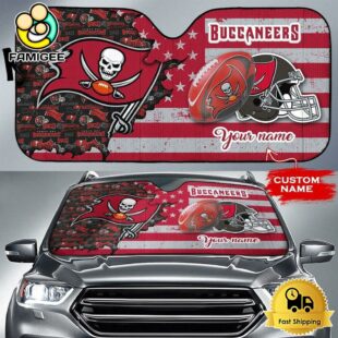 NFL Tampa Bay Buccaneers Gridiron Glory Custom Auto Sun Shade