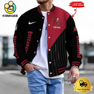 NFL Tampa Bay Buccaneers Limited Edition Custom Name Baseball Jacket