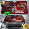 NFL Tampa Bay Buccaneers Mascot Breaks Through The Line Custom Auto Sun Shade
