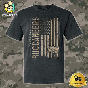 NFL Tampa Bay Buccaneers Military Appreciation Flag T Shirt