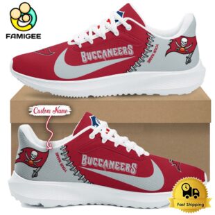 NFL Tampa Bay Buccaneers Personalized Athletic Running Shoes For Fans