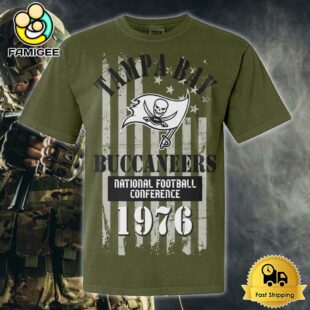 NFL Tampa Bay Buccaneers The Green Military T Shirt