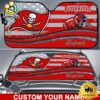 NFL Tampa Bay Buccaneers Waving Strong United Under The Colors Custom Auto Sun Shade