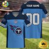NFL Tennessee Titans New Logo 2025 Custom Football Jersey