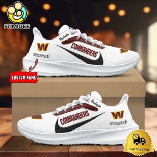 NFL Washington Commanders Custom Lightweight Running Shoes For Sports Fans