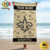 Orleans Saints Design Summer Fan Beach Towel