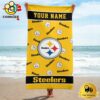 Pittsburgh Steelers Design Summer Fan Beach Towel