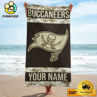 Tampa Bay Buccaneers Dynamic Graphics Beach And Pool Towel For Fans