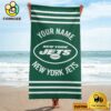 York Jets Dynamic Graphics Beach And Pool Towel For Fans