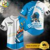 Damn Right I Am A Chargers Fan Now And Forever Custom Name Baseball Jersey, NFL Jersey