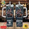 Houston Texans NFL Mickey And Minnie Couple Custom 40oz Stanley Cup Tumbler