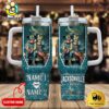 Jacksonville Jaguars NFL Mickey And Minnie Couple Custom 40oz Stanley Cup Tumbler