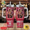Kansas City Chiefs NFL Mickey And Minnie Couple Custom 40oz Stanley Cup Tumbler