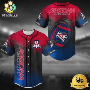 NCAA Arizona Wildcats Grenade Football Baseball Jersey