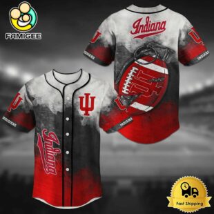 NCAA Indiana Hoosiers Grenade Football Baseball Jersey