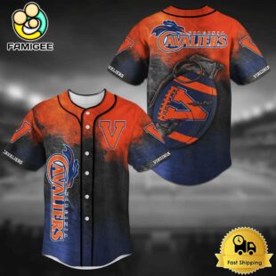 NCAA Virginia Cavaliers Grenade Football Baseball Jersey