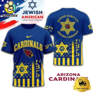 NFL Arizona Cardinals Jewish Heritage Limited Edition T-Shirt