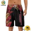 NFL Arizona Cardinals Men's Summer Hawaiian Casual Drawstring Shorts