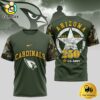 NFL Arizona Cardinals US Army 250th Anniversary Parade T-Shirt
