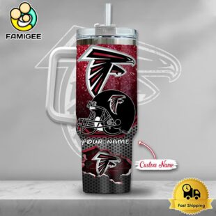 NFL Atlanta Falcons Mickey Mouse Custom 40oz Stanley Cup Tumbler