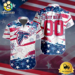 NFL Atlanta Falcons Special 4th Of July Independence Day Hawaiian Shirt