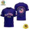 NFL Baltimore Ravens Independence Day 3D T Shirt