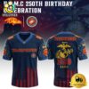 NFL Baltimore Ravens Us Marine Corps Will Celebrate Its 250th Anniversary Football Jersey