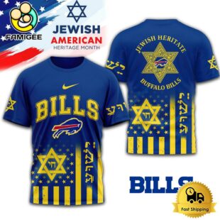 NFL Buffalo Bills Jewish Heritage Limited Edition T-Shirt