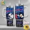 NFL Buffalo Bills Mickey Mouse Custom 40oz Stanley Cup Tumbler