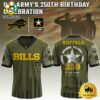NFL Buffalo Bills US Army 250th Anniversary Parade Football Jersey