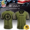NFL Carolina Panthers Happy US Independence Day Football Jersey