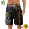 NFL Chicago Bears Men's Summer Hawaiian Casual Drawstring Shorts