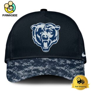 NFL Chicago Bears The Navy 250Th Celebration Baseball Cap