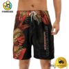 NFL Cincinnati Bengals Men's Summer Hawaiian Casual Drawstring Shorts