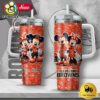 NFL Cleveland Browns Mickey And Minnie Couple Custom 40oz Stanley Cup Tumbler