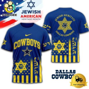 NFL Dallas Cowboys Jewish Heritage Limited Edition T-Shirt
