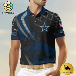 NFL Dallas Cowboys New Design 2025 Custom Name Polo Shirt