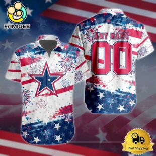 NFL Dallas Cowboys Special 4th Of July Independence Day Hawaiian Shirt