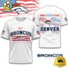 NFL Denver Broncos 4th Of July 3D T Shirt