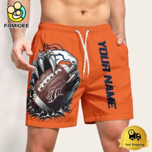 NFL Denver Broncos Casual Men's Drawstring Shorts