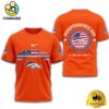 NFL Denver Broncos Independence Day 3D T Shirt