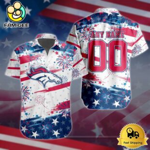 NFL Denver Broncos Special 4th Of July Independence Day Hawaiian Shirt