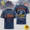 NFL Detroit Lions Us Marine Corps Will Celebrate Its 250th Anniversary T-Shirt